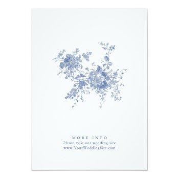 Victorian Dusty Blue French Garden Front View