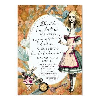 Vintage Alice In Wonderland Front View