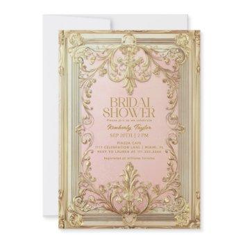 vintage book story book bridal shower invitation