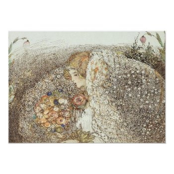 Vintage Illustration Annie French "the Bride" Front View