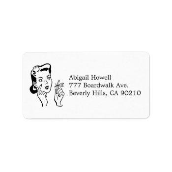 vintage reminder bridal shower rsvp address labels