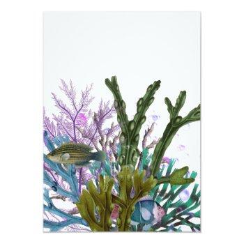 Watercolor Seaweed Virtual Front View