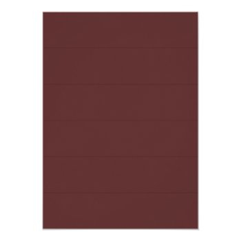 Wedding Reception Mini Guest's Profile Card 6 In 1 Front View